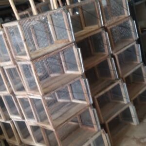 تله گربه 4 فنره بزرگ + محافظ گربه و توری