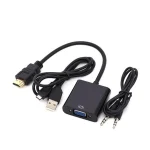 تبدیل HDMI TO VGA + اداپتور