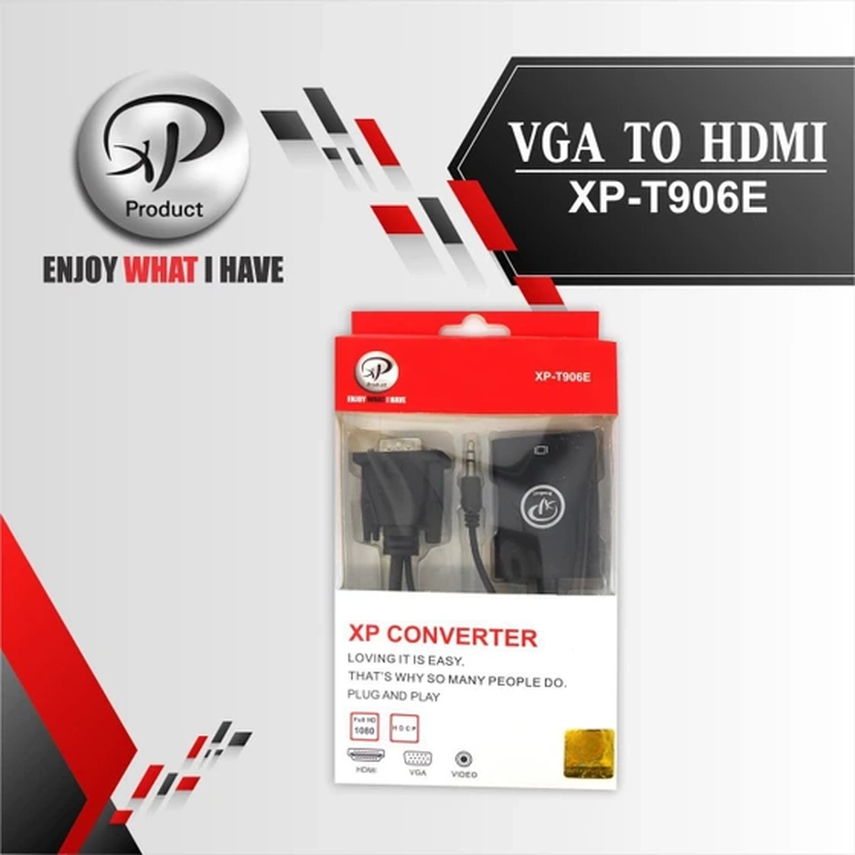 560x560-28.webp تبدیل VGA به HDMI XP-T906G با کیفیت تصویر Full HD - تصویر 1