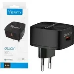شارژر 18وات VERITY 2118 فست تایپ C